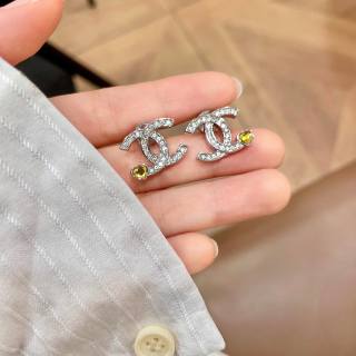 Chanel Elegant Signature CC Stud Earrings