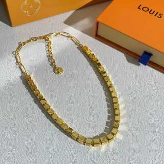 Louis Vuitton Golden Radiant Link Necklace