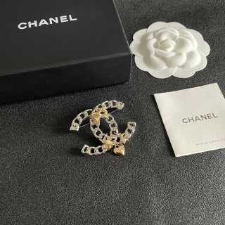 Chanel Timeless Signature Double C Brooch