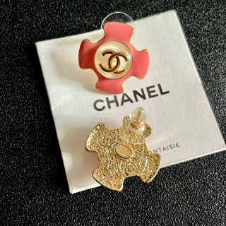 Chanel Sweet Blossom Flower Stud Earrings