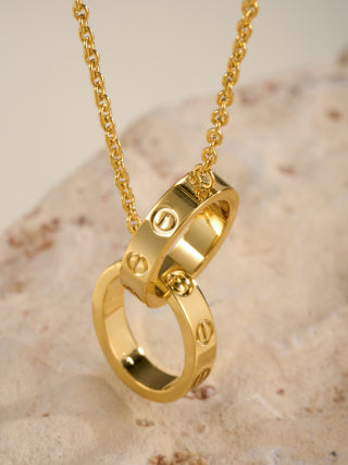 Cartier Verrou Halo Delicate Pendant Necklace