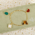 Van Cleef & Arpels Enchanted Garden Charm Bracelet