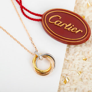Cartier Aurelia Twin Arc Diamond Necklace