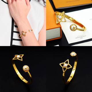 Louis Vuitton Star Blossom Open Cuff Bracelet