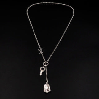 Louis Vuitton Travel Lock Charm Necklace