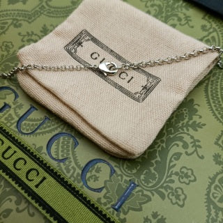 Gucci Interlocking G Lion Head Pendant Necklace