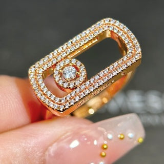 Messika Move Uno Pavé Diamond Signet Ring