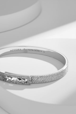Messika Move High Jewelry Pavé Diamond Bangle