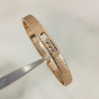 Messika Move Diamond Slim Bangle Bracelet