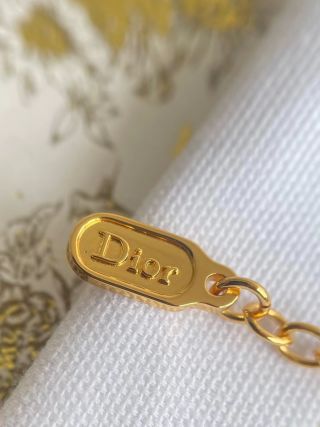 Dior Médaillon Signature Chain Choker Necklace