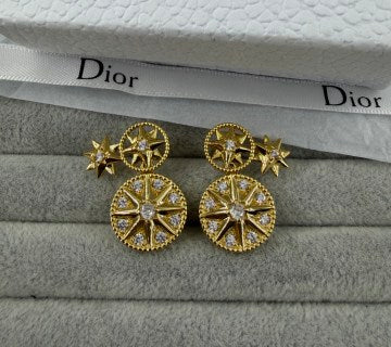 Dior Astral Constellation Star Earrings