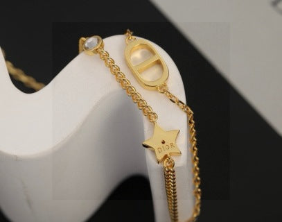 Dior Cascade Lumière Layered Necklace