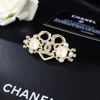 CHANEL Pearl Bloom CC Garden Brooch