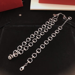 Gucci Link Motion Silver Chain Bracelet