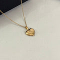 YSL Petite Heart Charm Chain Necklace
