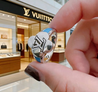 Louis Vuitton Color Accent Monogram Band Ring