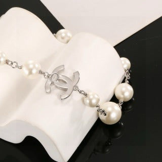 CHANEL Pearl Garden CC Statement Necklace