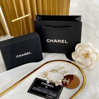 Chanel Romantic Pearl Charm Bracelet