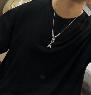 Louis Vuitton Monogram Key Pendant Chain Necklace