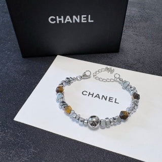 Chanel Natural Stone Signature CC Bracelet