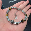 Chanel Natural Stone Signature CC Bracelet