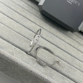 Messika Move Link Diamond Hoop Earrings