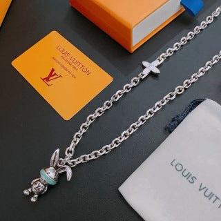 Louis Vuitton Twin Charm Signature Necklace