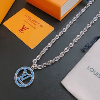 Louis Vuitton Monogram Orbit Pendant Necklace