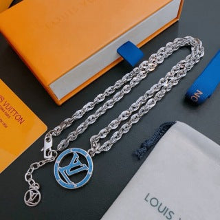 Louis Vuitton Monogram Orbit Pendant Necklace
