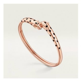 CARTIER Levara Panther Spots Bangle