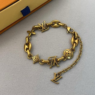 Louis Vuitton Antique Blossom Charm Bracelet