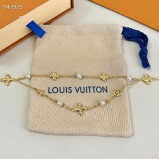 Louis Vuitton Star Bloom Double Layer Chain Necklace