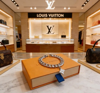 Louis Vuitton Star Blossom Link Chain Bracelet