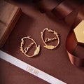 Dior Jardin d’Or Hoop Earrings