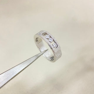 Messika Move Uno Pavé Diamond Band Ring