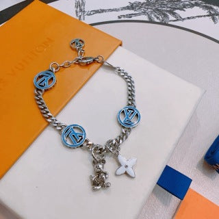 Louis Vuitton Ocean Bloom Charm Link Bracelet