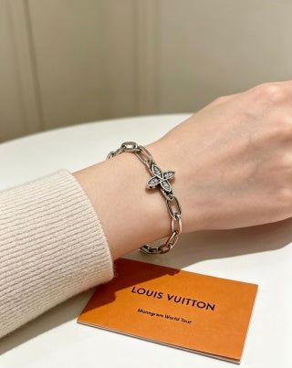 Louis Vuitton Butterfly Link Chain Bracelet