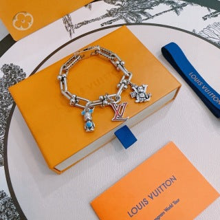 Louis Vuitton Blossom Multi Charm Link Bracelet