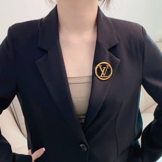 Louis Vuitton LV Circle Monogram Brooch