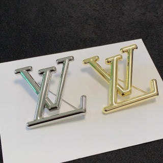 Louis Vuitton Signature LV Monogram Brooch