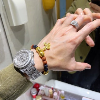 Gucci GG Heritage Bead Charm Bracelet