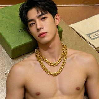 Gucci Horsebit Link Chain Necklace
