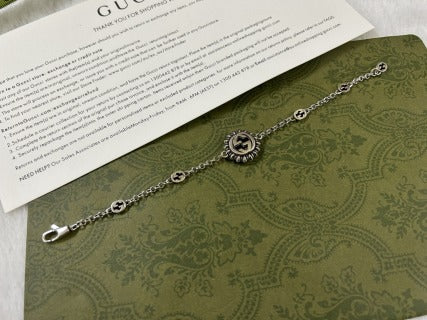 Gucci Interlocking G Medallion Chain Bracelet